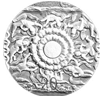 （2010年）中国石窟艺术（云冈）金银纪念币2盎司圆形银质纪念币