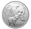 2004版熊猫贵金属纪念币5盎司圆形银质纪念币